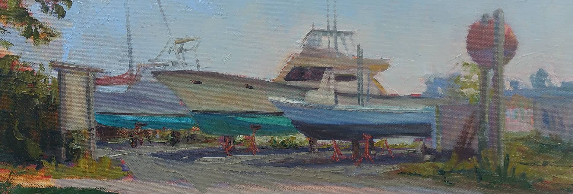 Coastal VA Plein Air | Cutty Sark - East Beach - Norfolk, VA 2017