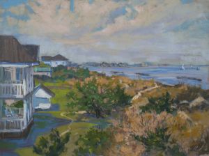 Maria-Reardon-Balcony View 18x24 Pastel