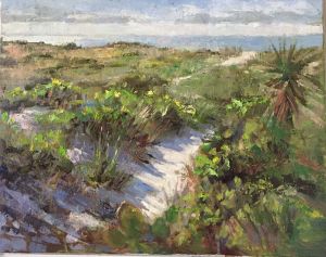 Joanne Geisel Beauty of Spring 16x20 plein air painting