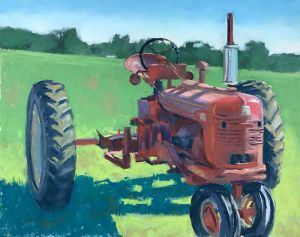 Greg Johannesen, Super H-1 plein air painting