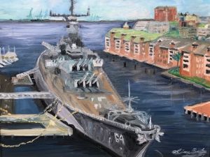 Gina Warren Buzby, plein air painting