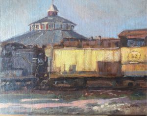 Janice Kirsh - At the Train Station