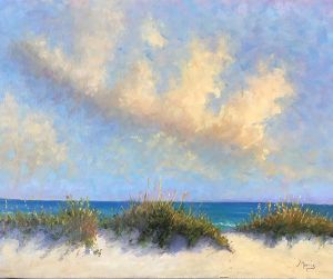 Suzanne Morris, Plein Air Artist - View from the porch