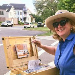 Gina Warren Buzby, plein air painter