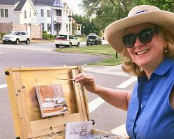 Gina Warren Buzby, plein air painter