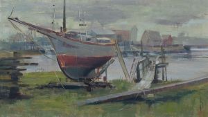 Doug-Clarke-sailboat-on-land